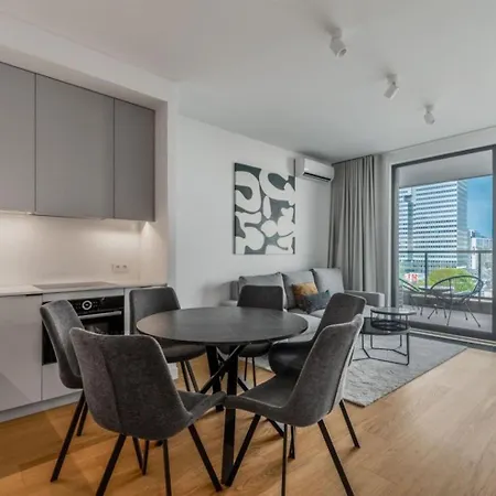 شقة Vipwarsawapartments Pl Premium 3 At Grzybowska 37