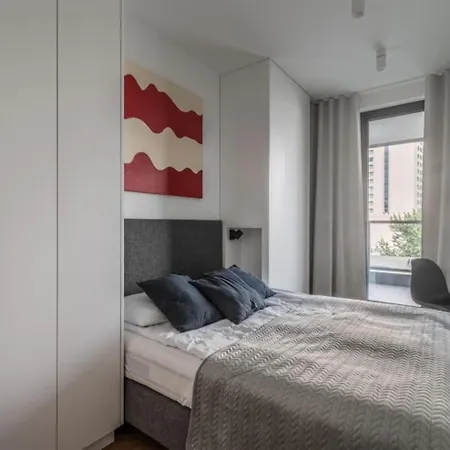 Vipwarsawapartments Pl Premium 3 At Grzybowska 37 شقة وارسو